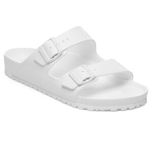 Birkenstock Arizona Essentials Ava White Sandals